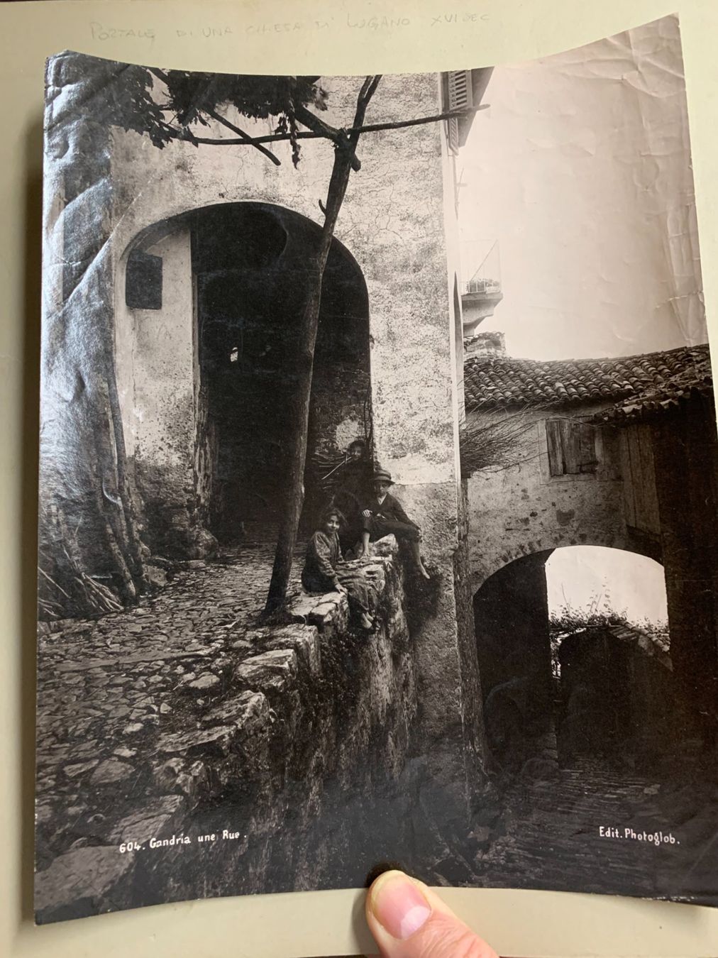 Poster & Bilder: Ticino - Gandria -Photoglob – Gebraucht aus Sorengo von 74in