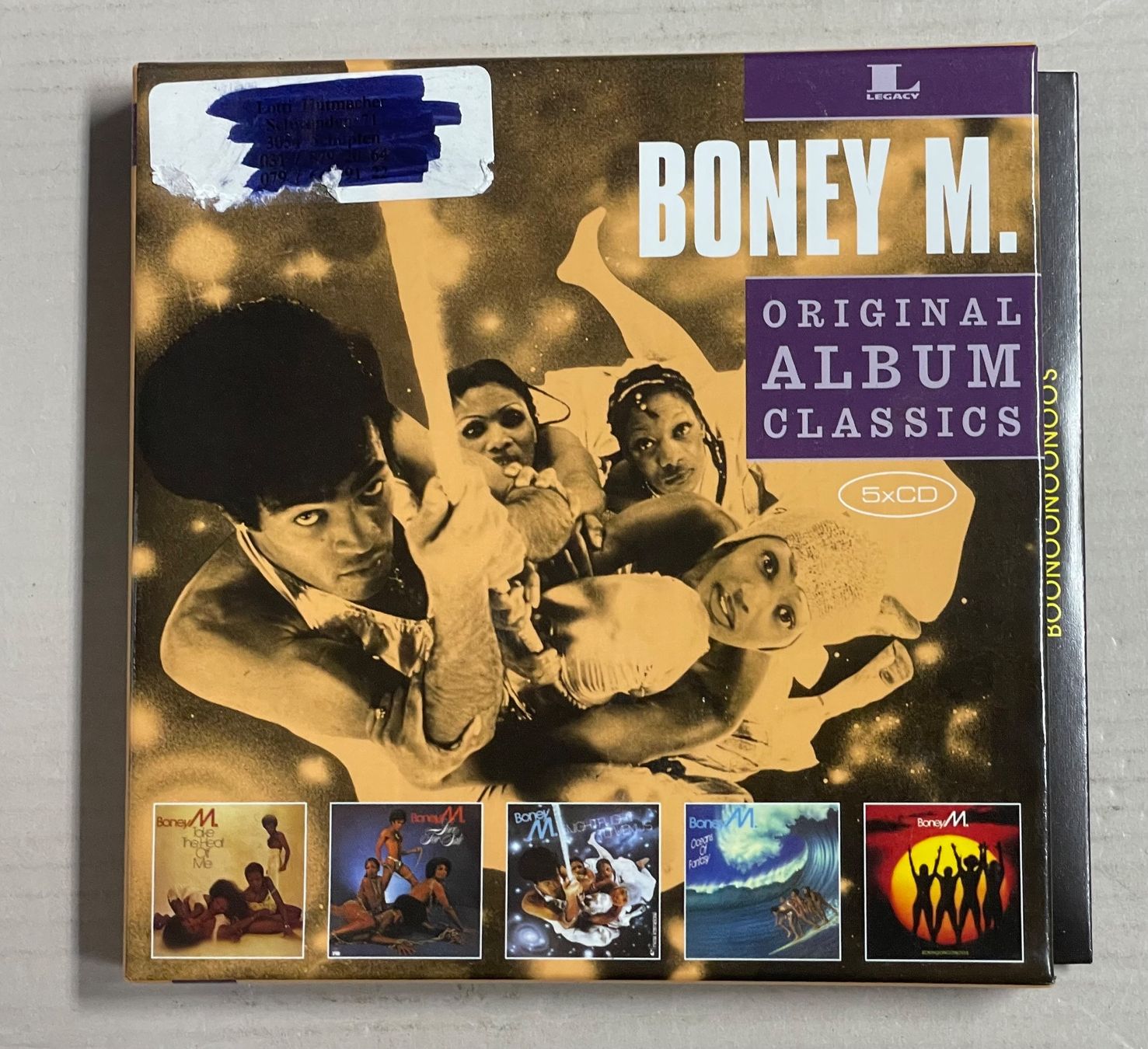 CDs: 5x Boney M - Original Album Classics – Gebraucht aus Muri b. Bern von AdidasCollector 7