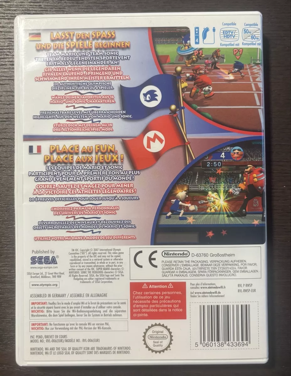 Nintendo Spiele: Mario Sonic Olympic Games  – Gebraucht aus Biel/Bienne von LoLoGengar19 2