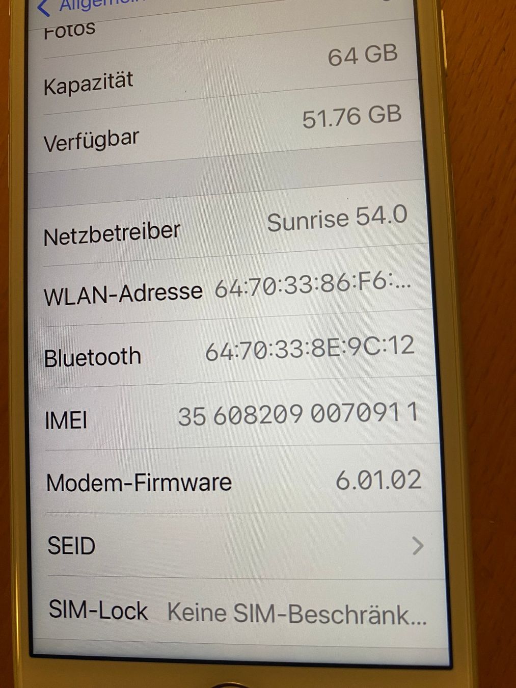 Apple Telefoni cellulari / Smartphones: iPhone 8 weiss 64GB, Batterie 84% – Usato da Liebefeld venduto da justasmile 6