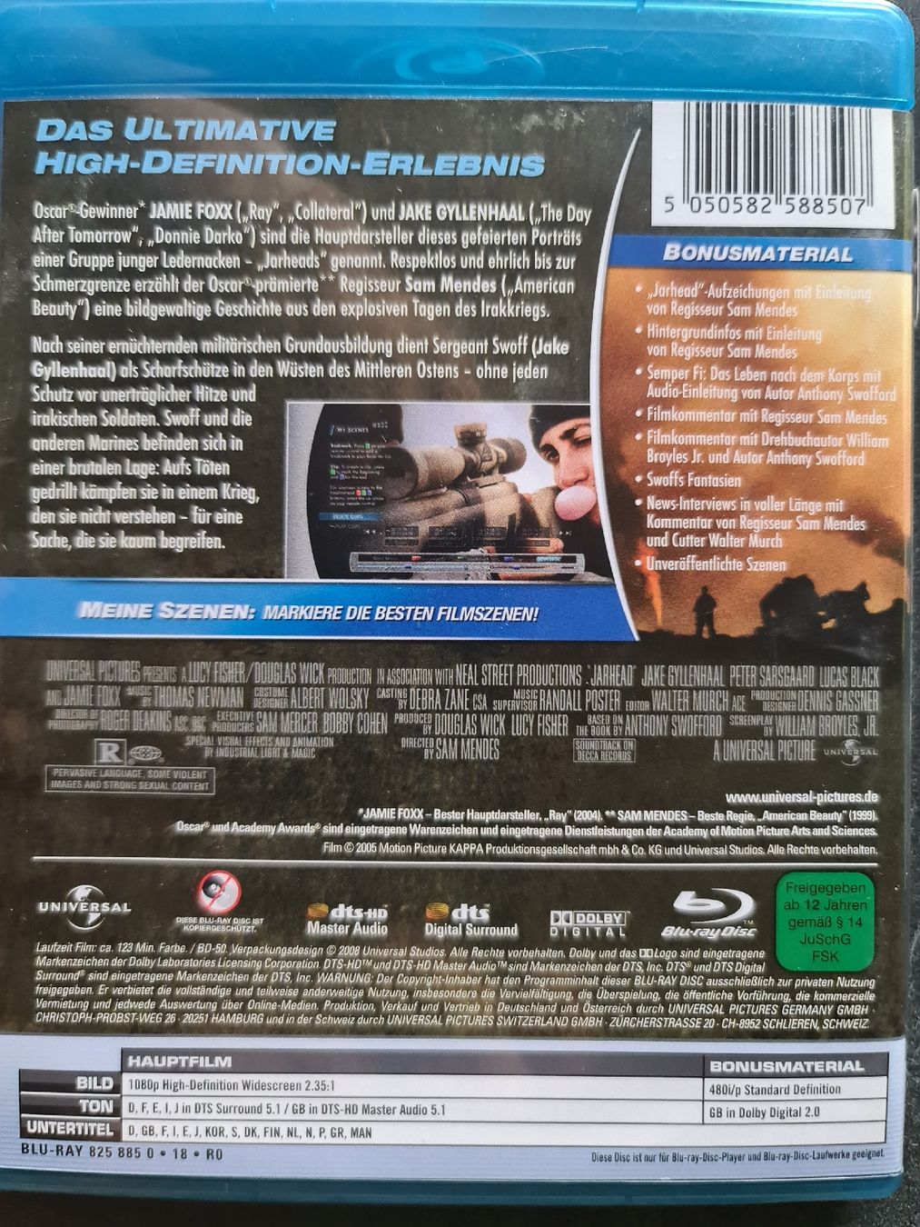 Tutti i DVDs: Jarhead blu-ray DVD 222 – Usato da Dintikon venduto da Vexi 1