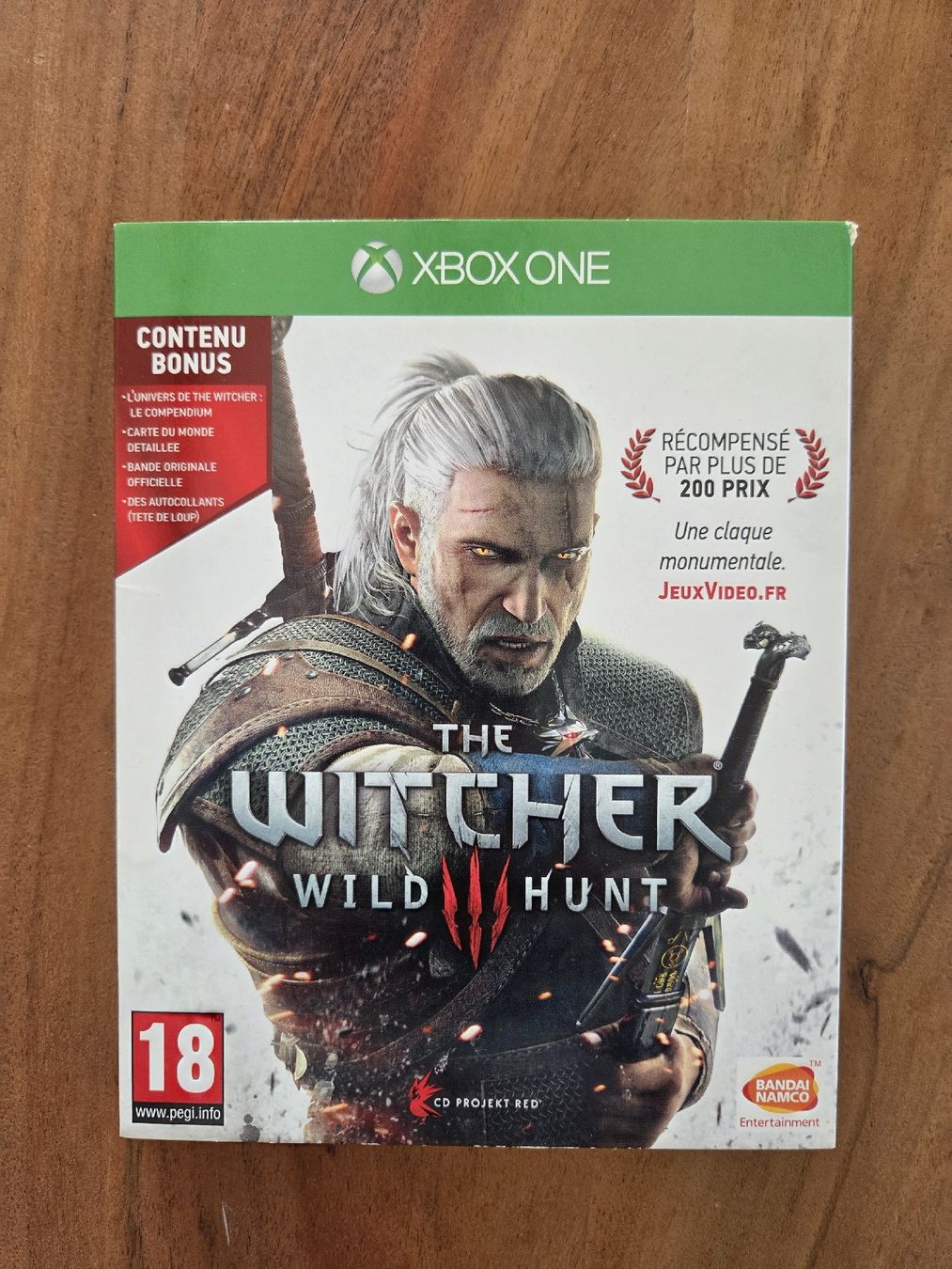 Giochi: Jeu XBOX ONE "The Witcher, wild hunt 3" – Usato da Les Vérines venduto da Doubulle