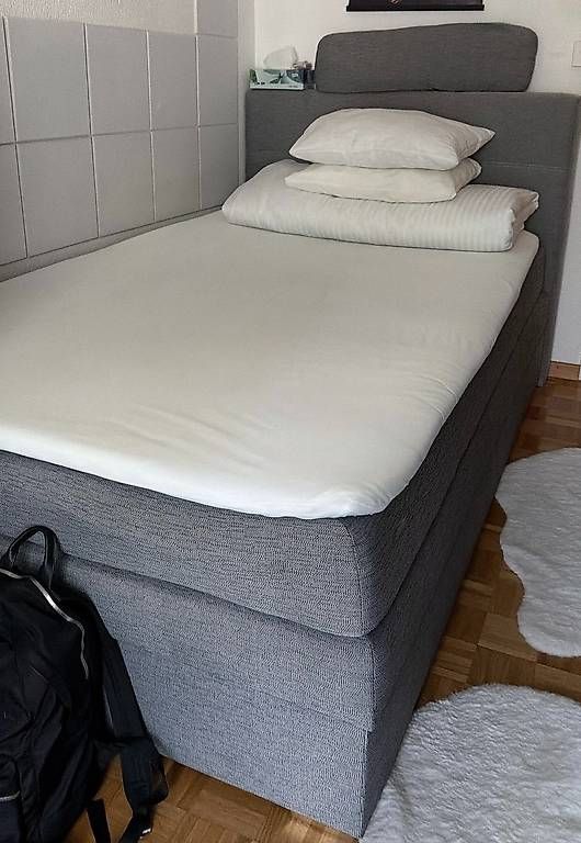Lits: Bett / Boxspringbett 120x200 Super Zustand – D'occasion à Langnau am Albis par max081