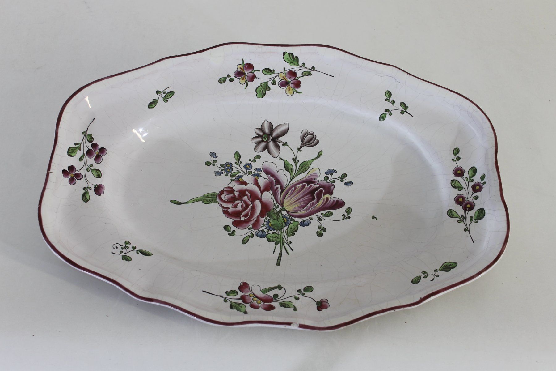 Servierplatten: Platte / Schale, 18. Jh. wohl Strassburg – Gebraucht aus Bern von secondchoice 1