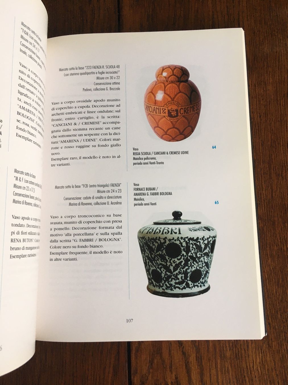 Libri: Buch: Ceramica Pubblicitaria – Usato da Basel venduto da Peter_schlemihl 5