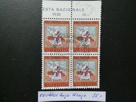 Pro Patria 1966 Nr. B130 2.01 Auge auf Wange, gestempelt