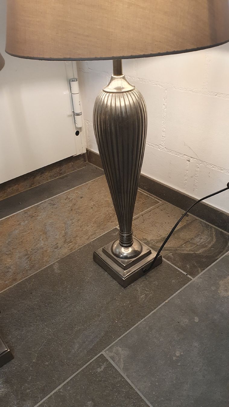 Lampen: 2er Set: Elegante Tischlampen versilbert ✨ – Gebraucht aus Kölliken von Jonalu 2
