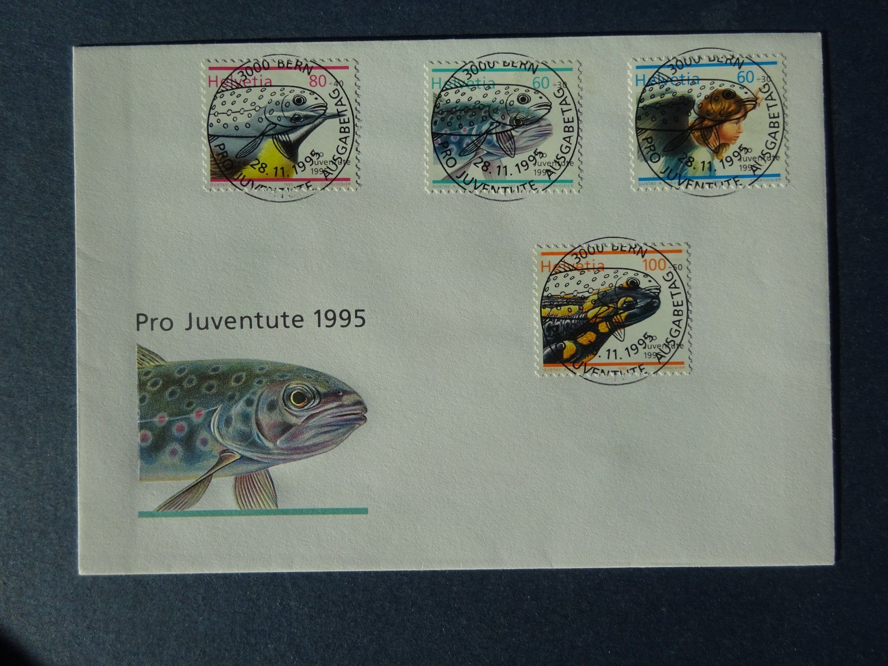 Tutti i francobolli: 1995 Pro Juventute FDC mit ET-Voll – Usato da Appenzell-Steinegg venduto da adi1975 1
