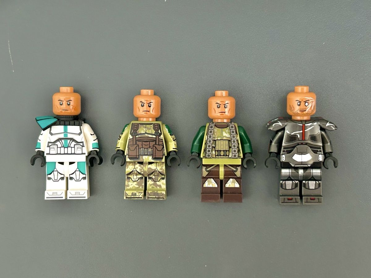Lego Kit di costruzioni: Custom Star Wars figs - Clone Resistance (The Bad Batch) – Nuovo (secondo la descrizione) da Genthod venduto da daz_world 5