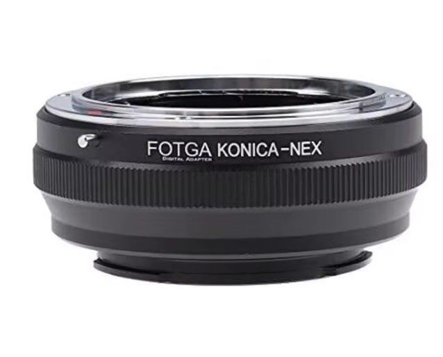 Adattatori foto: Adapterring Konica AR Objektiv auf E-Mount Adapter – Nuovo (secondo la descrizione) da Nidau venduto da EXP40 1