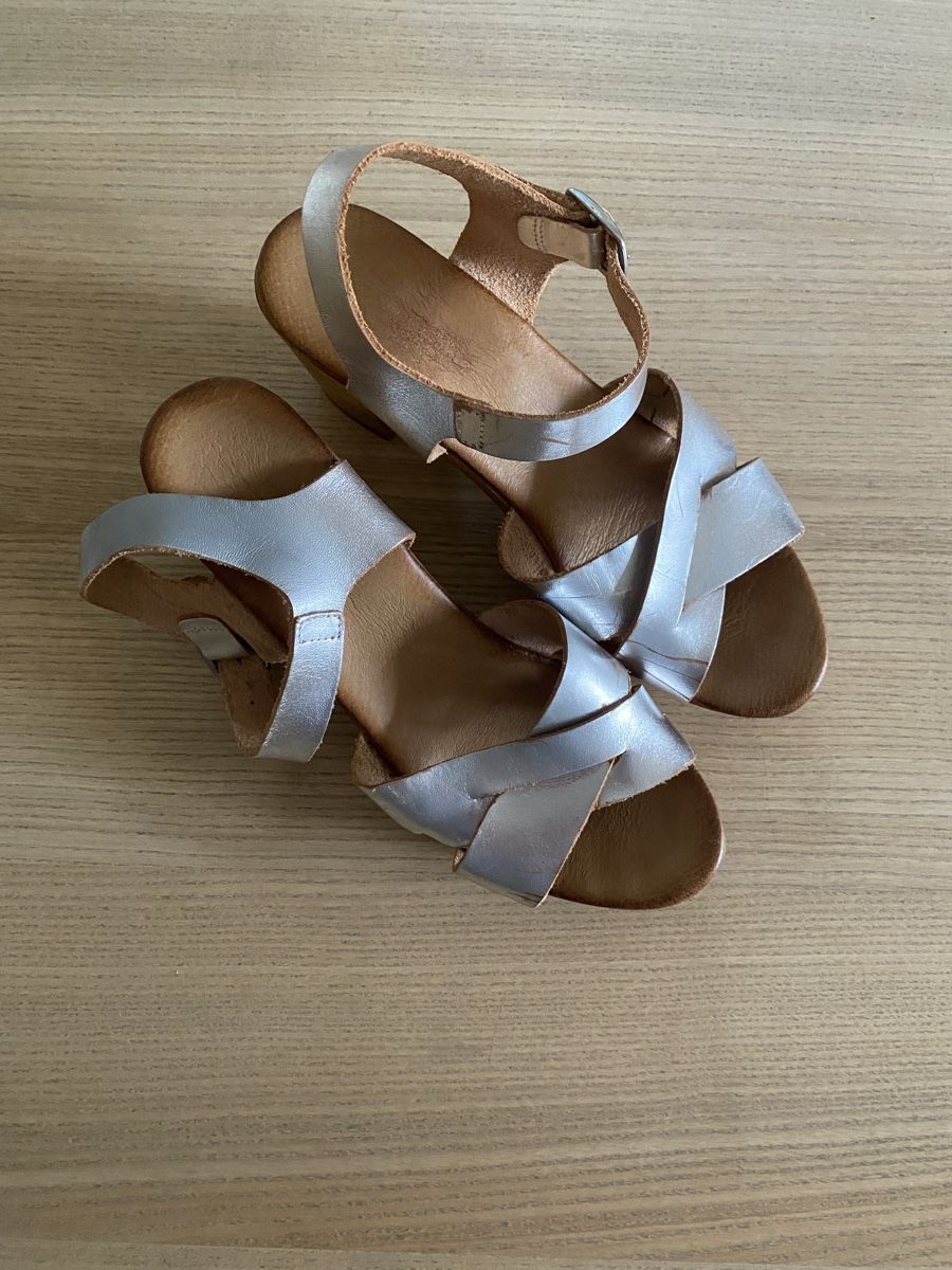Scarpe da donna: Sandale Plateau Silber – Usato da Luzern venduto da katharina_dzb 3