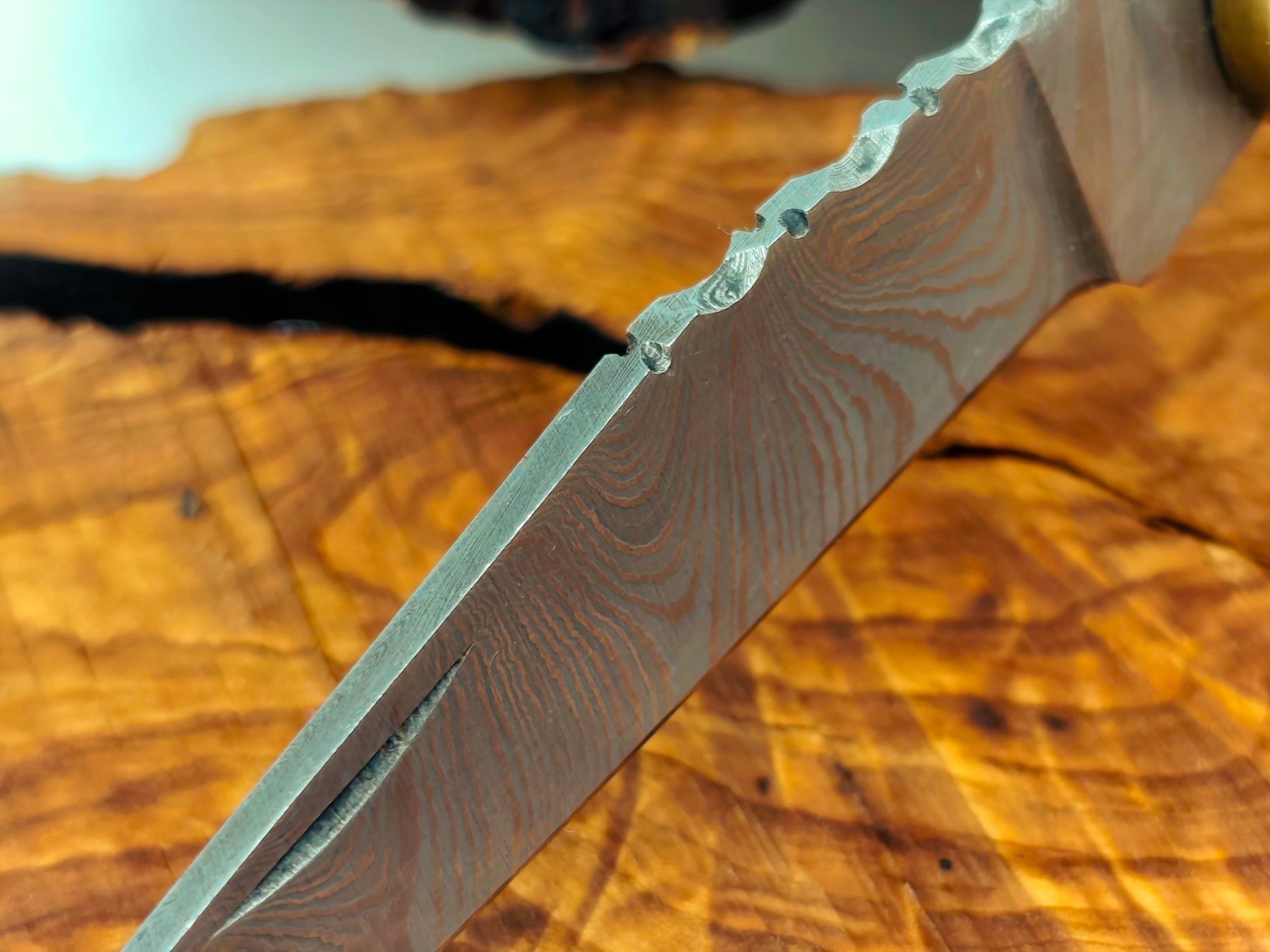 Accessori: Laguiole Damast Messer Klappmesser echtes Damastmesser – Nuovo e nell'imballaggio originale da Arlesheim venduto da Premius_1 6