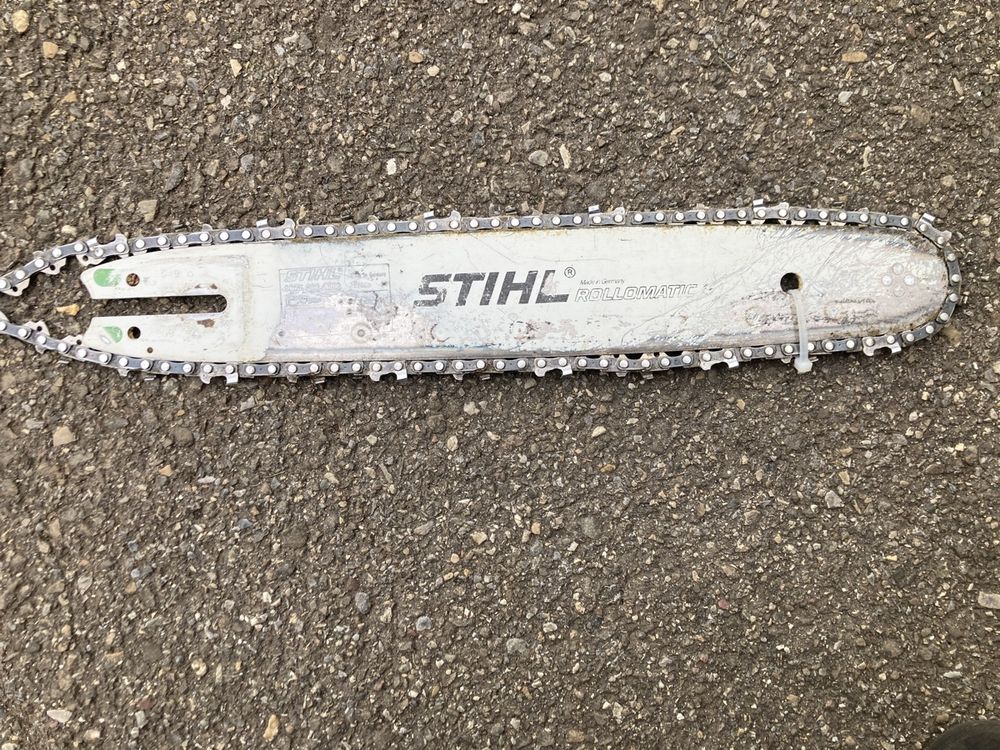 30cm Carving Schwert 1/4" Kette Für Stihl 017 MS 170 Guide Bar Chain Schiene E - Foto 9