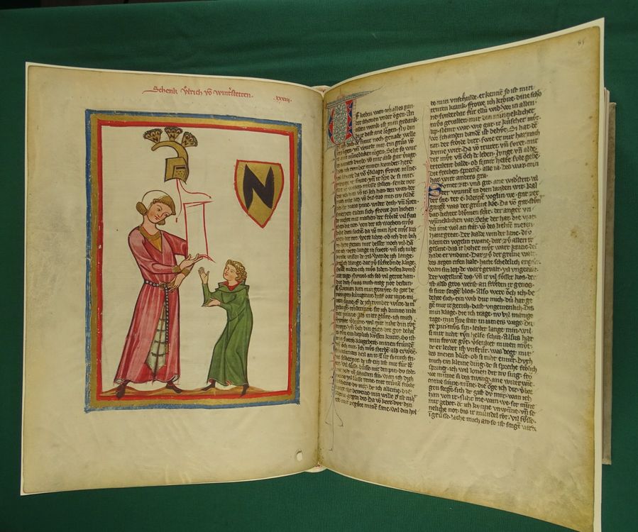 CODEX MANESSE, FAKSIMILE INSEL VERLAG 19251927 Kaufen auf Ricardo