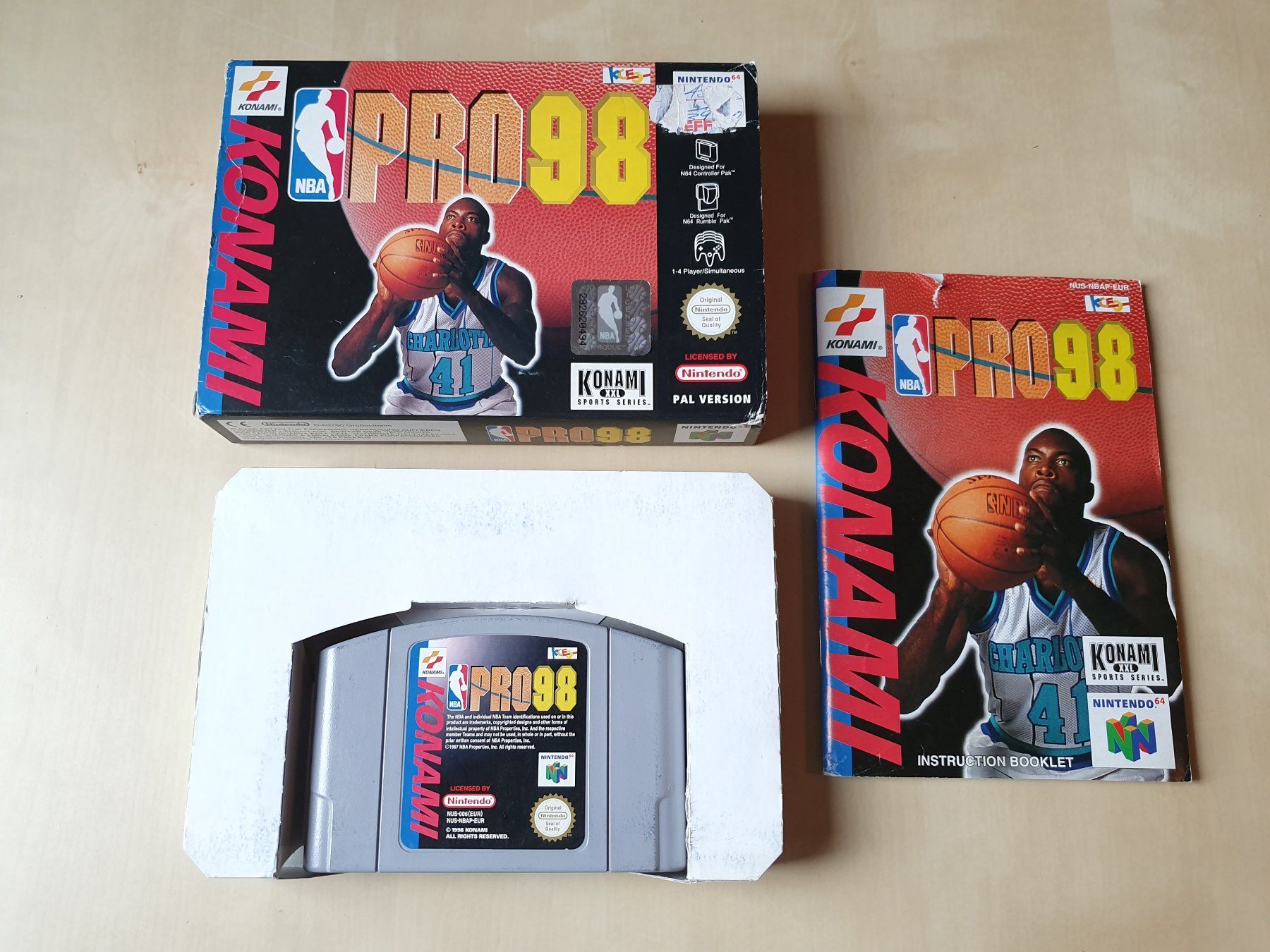 Nintendo Giochi: NBA Pro 98 – Usato da Stansstad venduto da collectorsshop 6