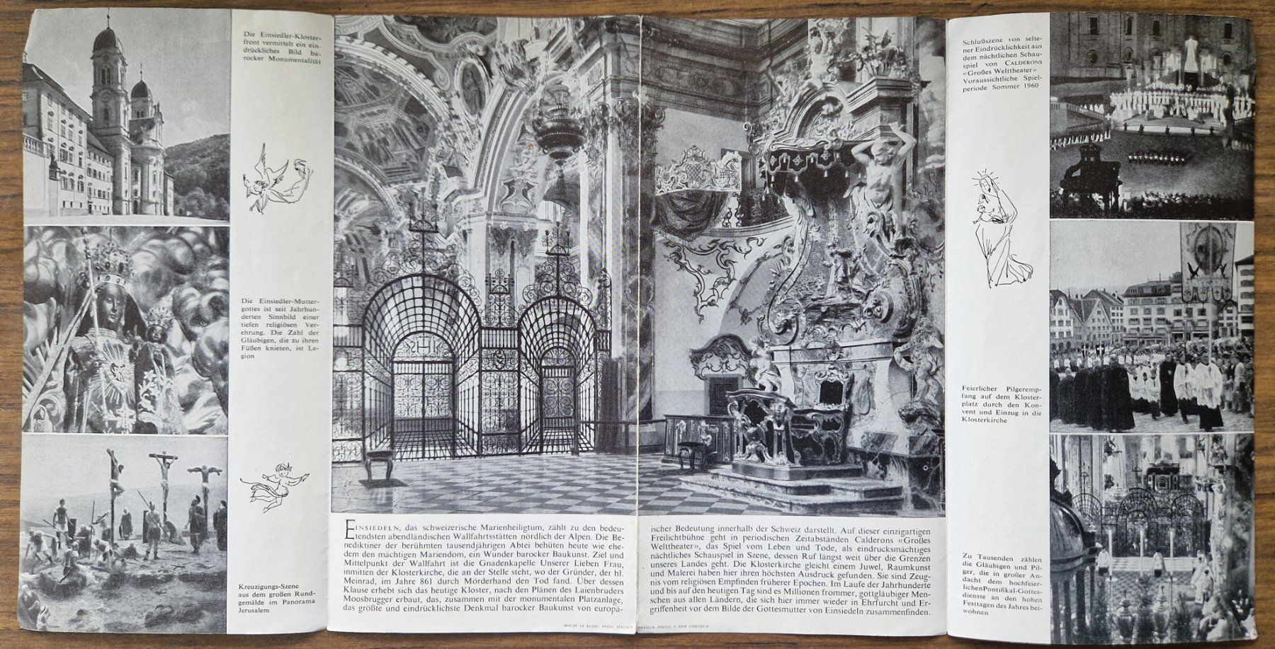 Documenti: Broschüre Einsiedeln 1960er – Usato da Mörschwil venduto da aik_x8mc 2