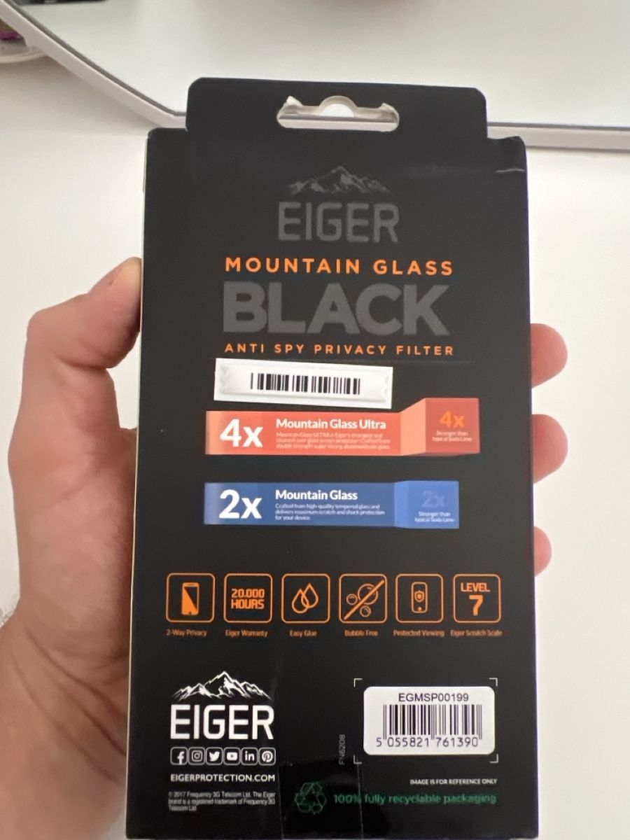 Cover & Protezioni schermo: Eiger privacy antispy glass iphone 13 pro max/ 14 plus – Nuovo e nell'imballaggio originale da Kaltbrunn venduto da LuanHa 1