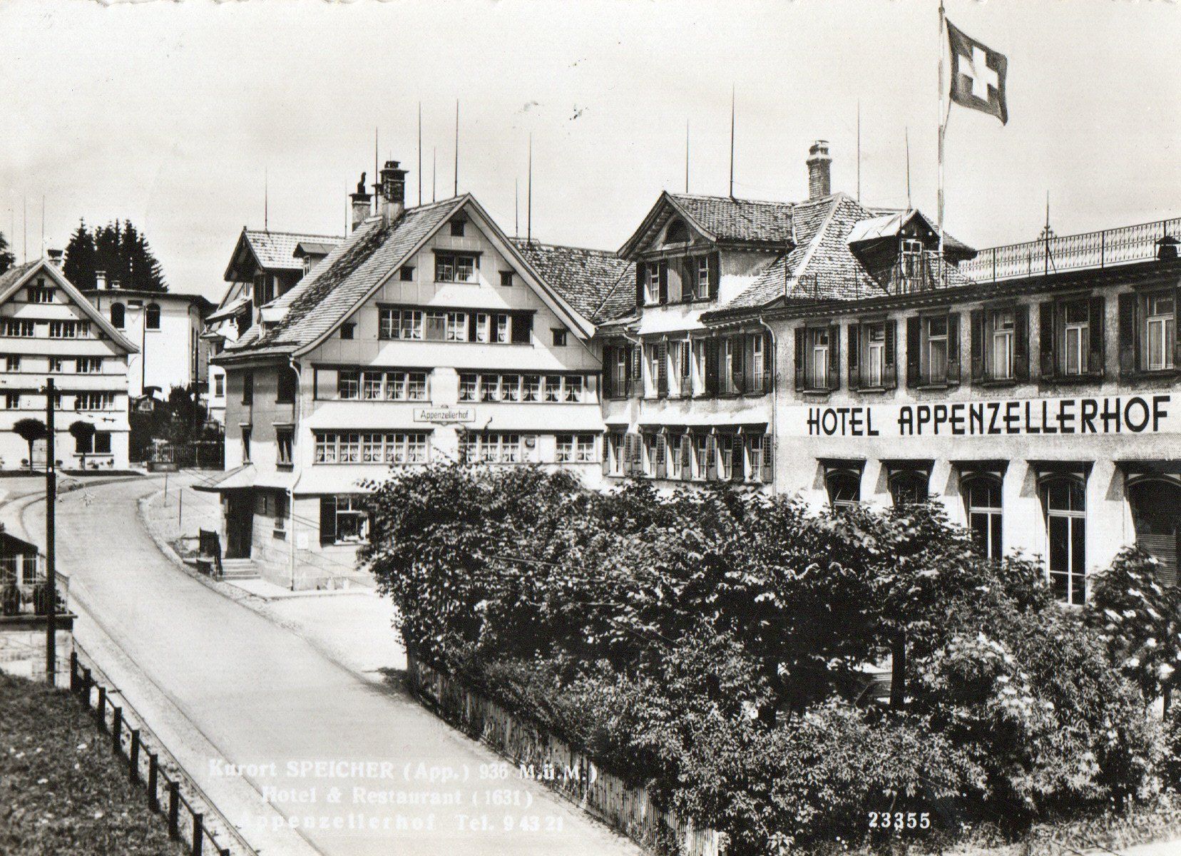 Cartoline postali: Speicher - Hotel Appenzellerhof – Usato da Melano venduto da pisonsdro