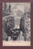 BRÜNIG-BAHN - Passhöhe - 1908
