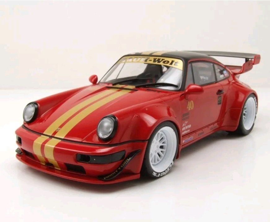 Porsche 911 (964) RWB Rauh-Welt Red Sakura 2021 1:18 Solido