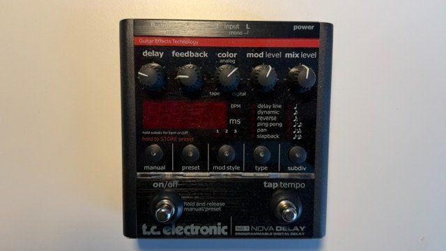 Strumenti musicali: TC Electronic ND-1 Nova Delay – Nuovo e nell'imballaggio originale da Stettlen venduto da musicman_68 1