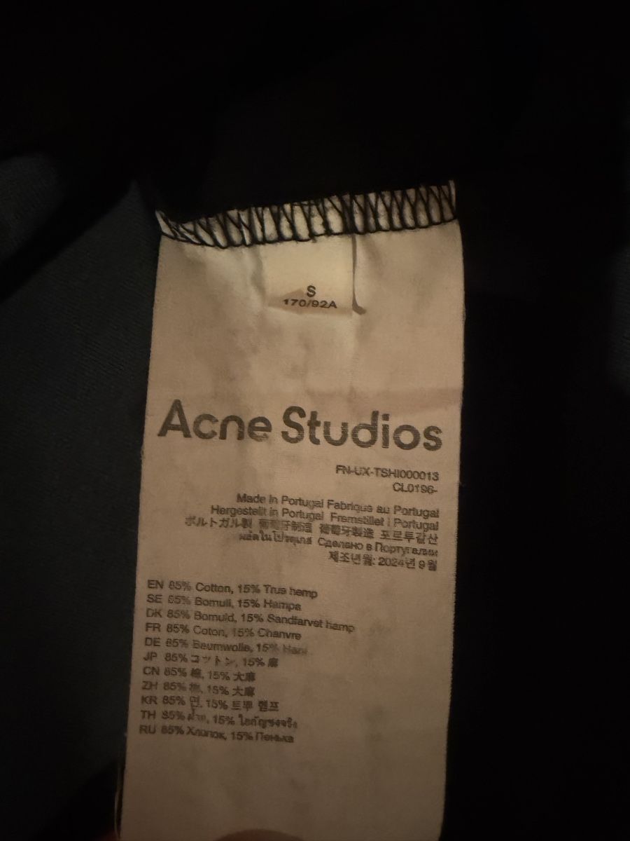 Acne Studios T-shirt: Longsleeve Acne Studio – Nuovo e nell'imballaggio originale da Charrat venduto da rom_yv9b 3