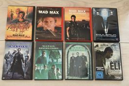 8 Endzeit & Sci-Fi DVDs