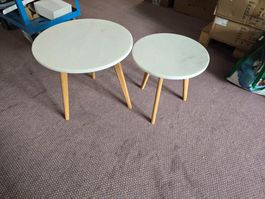 Maison du Monde Beistelltisch Set Marmor/Eiche ab 1.-
