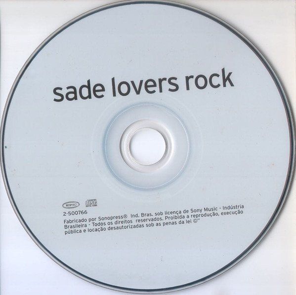 CD: SADE - Lovers Rock – Usato da Unterbäch VS venduto da cond 2