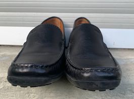 Super mocassins GEOX cuir fin semelle et talon doux n.37 1/2