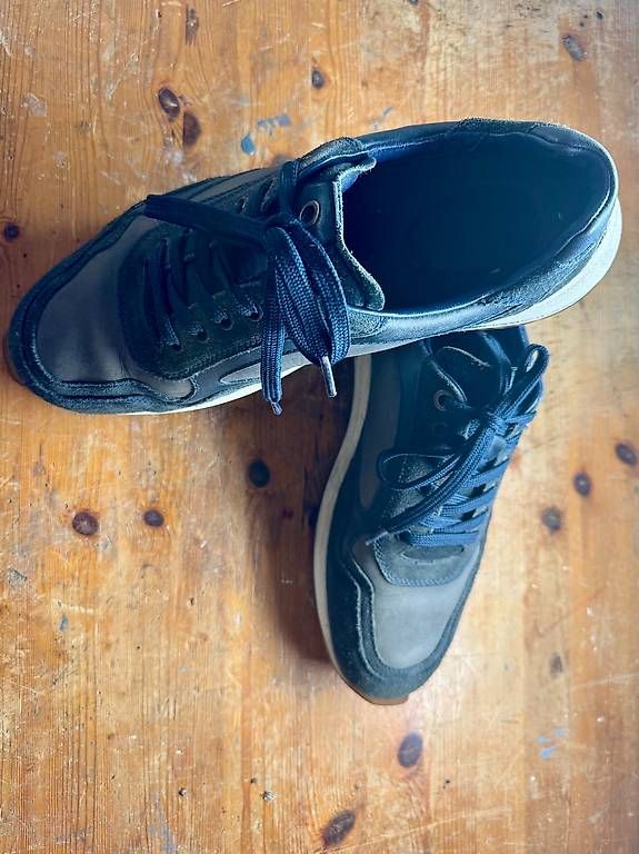 Scarpe da uomo: Herrenschuh SIOUX, Gr. 45, dunkelblau – Usato da Zürich venduto da fonti04