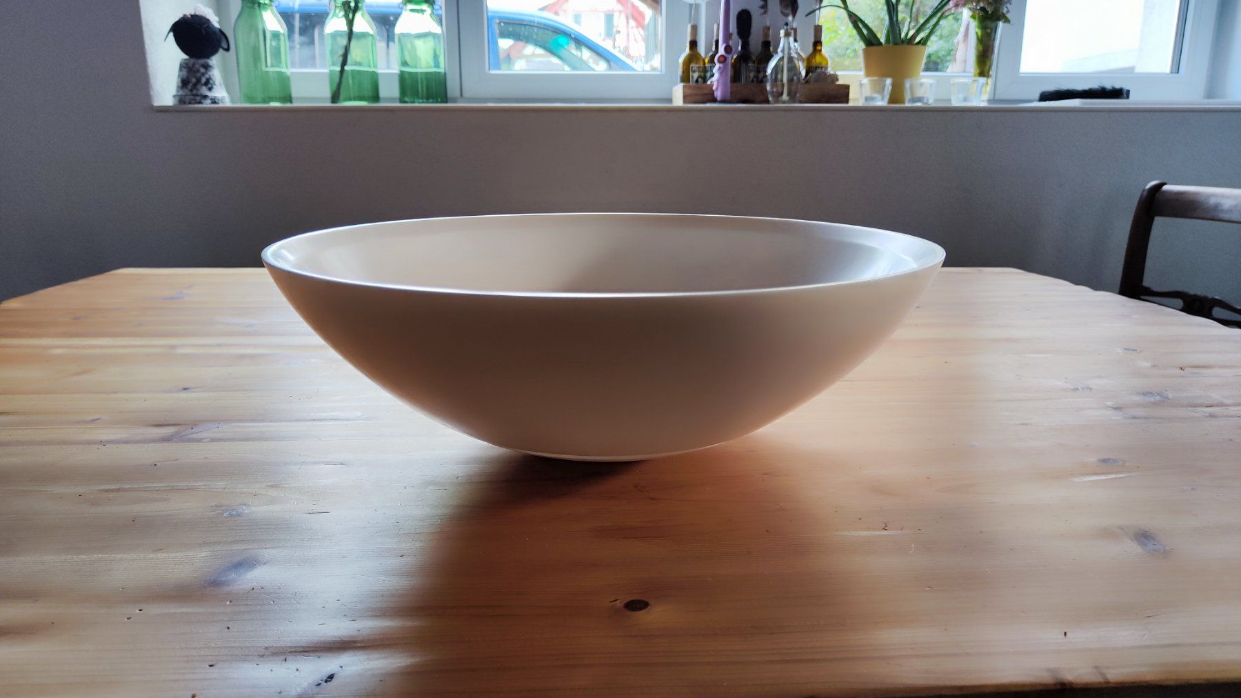 Lavabi & lavandini: Corian Aufsatzbecken rund Durchmesser 42cm – Nuovo (secondo la descrizione) da Oberneunforn venduto da saloeff 2