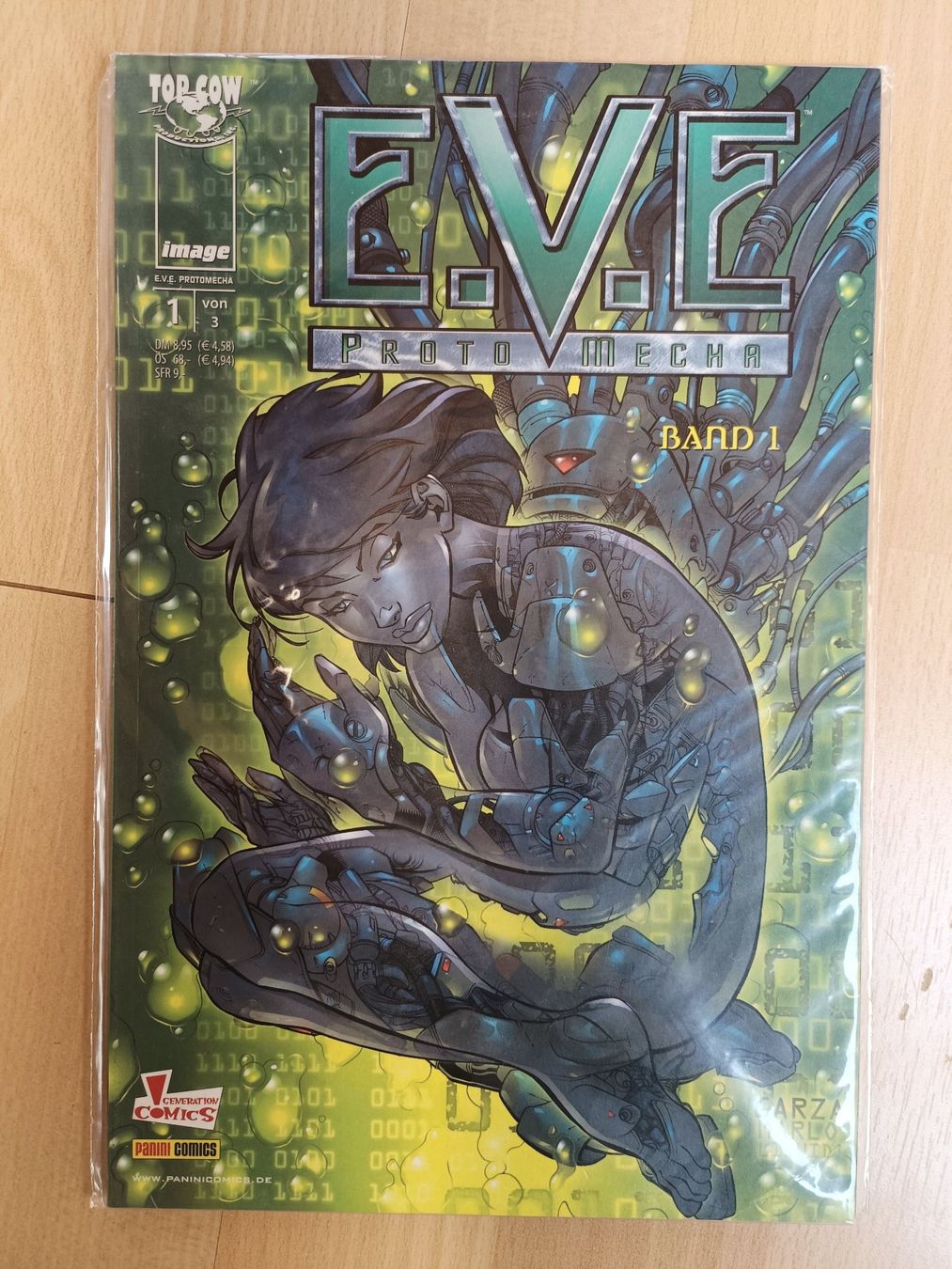 Fumetti: E.V.E. Protomecha - #1 - #3 Komplett – Nuovo e nell'imballaggio originale da Niederweningen venduto da Twisters