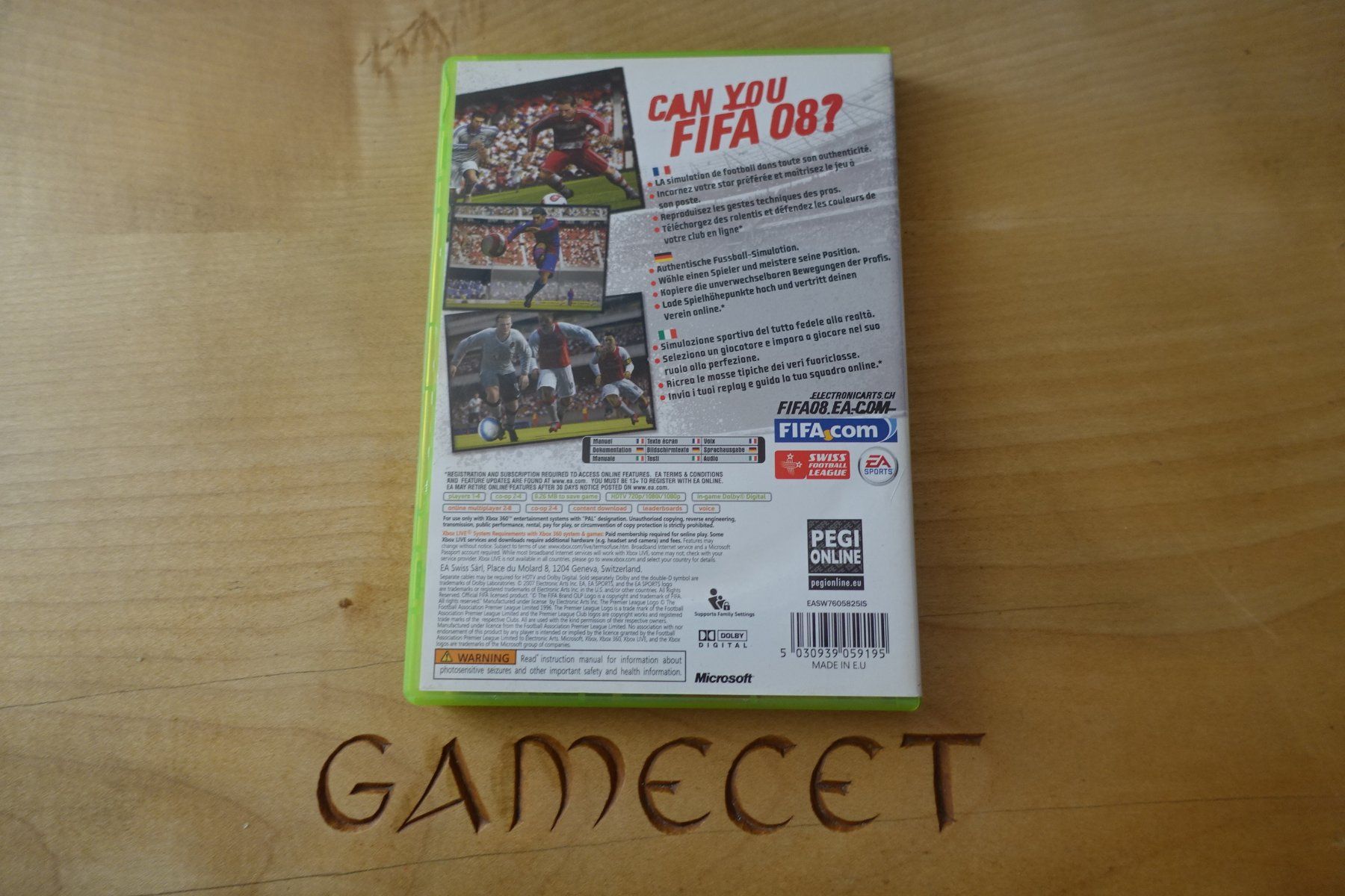 Microsoft Jeux: FIFA 08 – D'occasion à Steinach par Gamecet 2