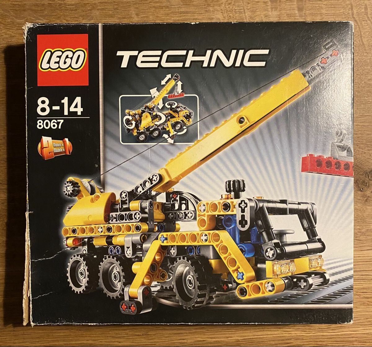 Lego Kit di costruzioni: Lego Technic 8067 Krahnwagen – Usato da Müllheim Dorf venduto da chol7