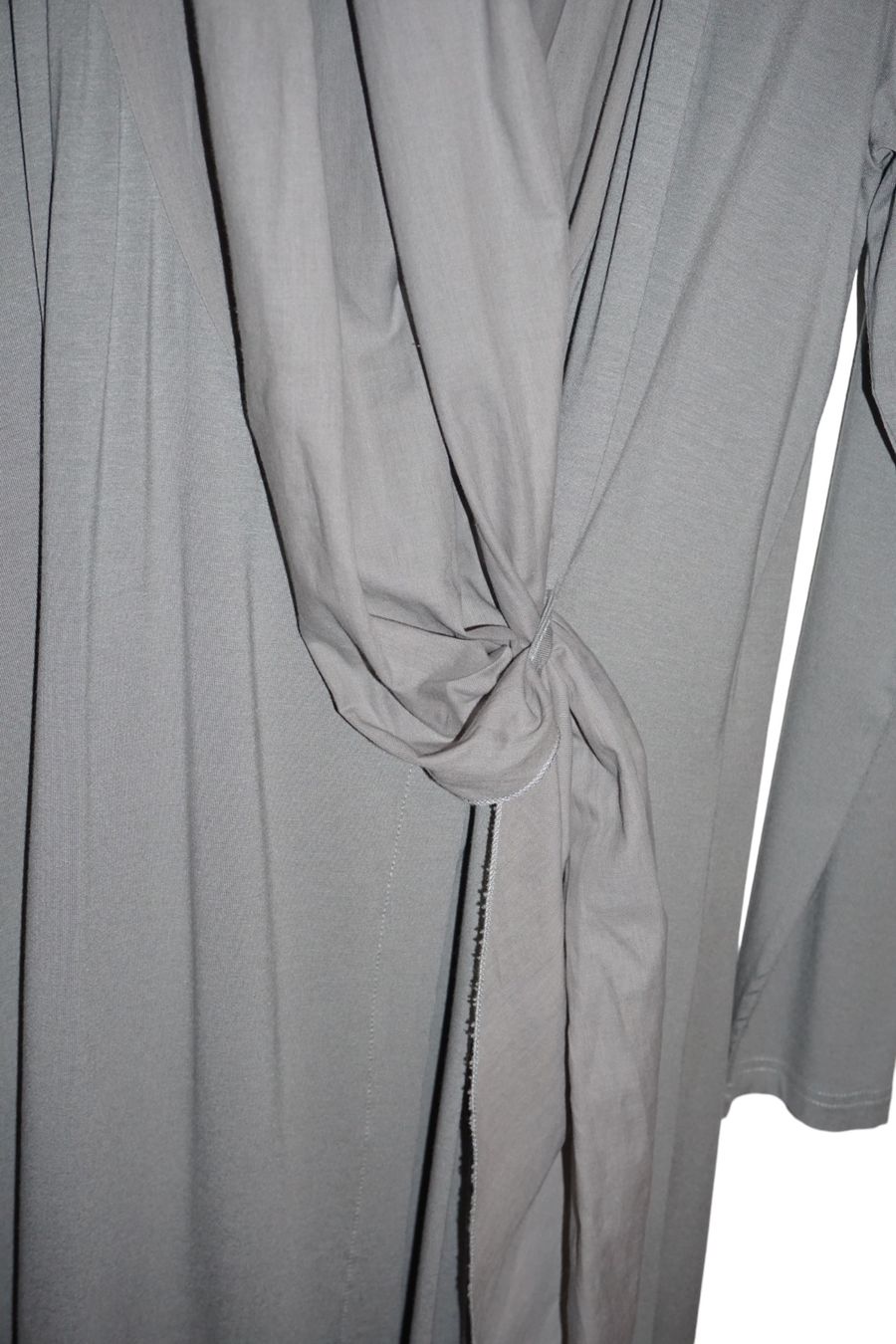 Vestiti: Kleid grau mit Schalkragen 95% Viskose – Usato da Horw venduto da fio_9n92 3