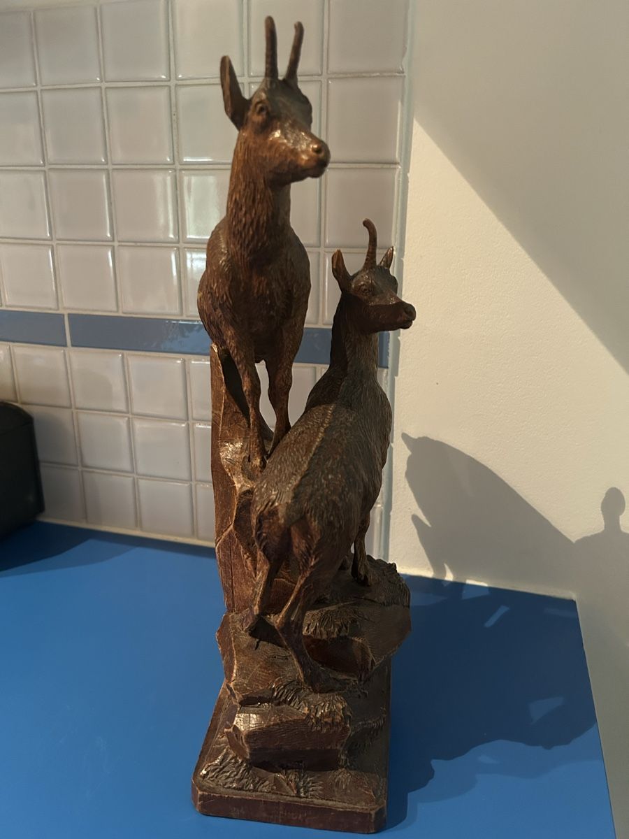 Sculture & Statue: Schöne Skulptur Gämse  – Usato da Bülach venduto da larson27 4