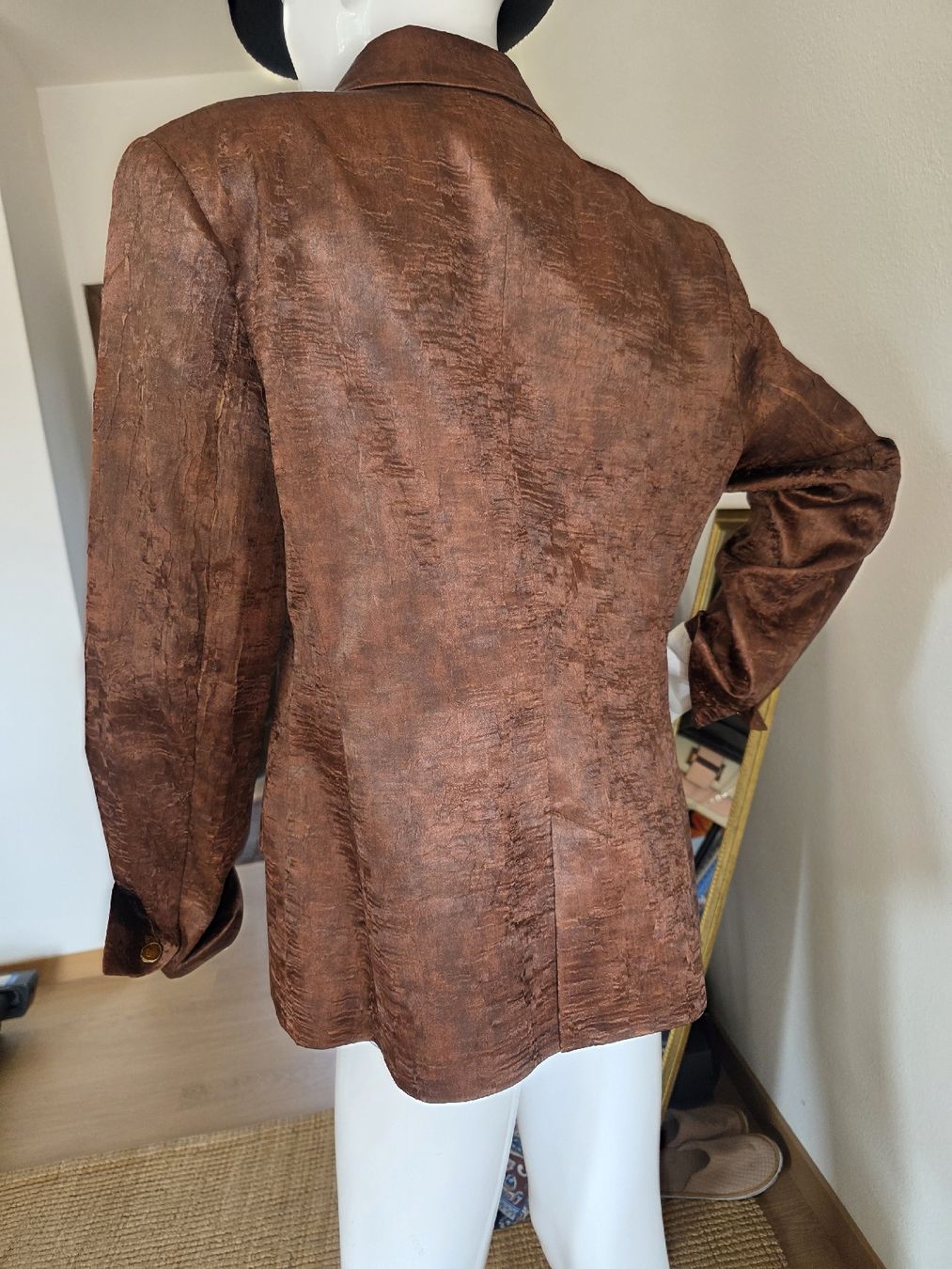 Zara Completi & Tailleur: Blazer Zara marrone, taglia XL, usata una volta – Usato da Massagno venduto da let_6pgs 1