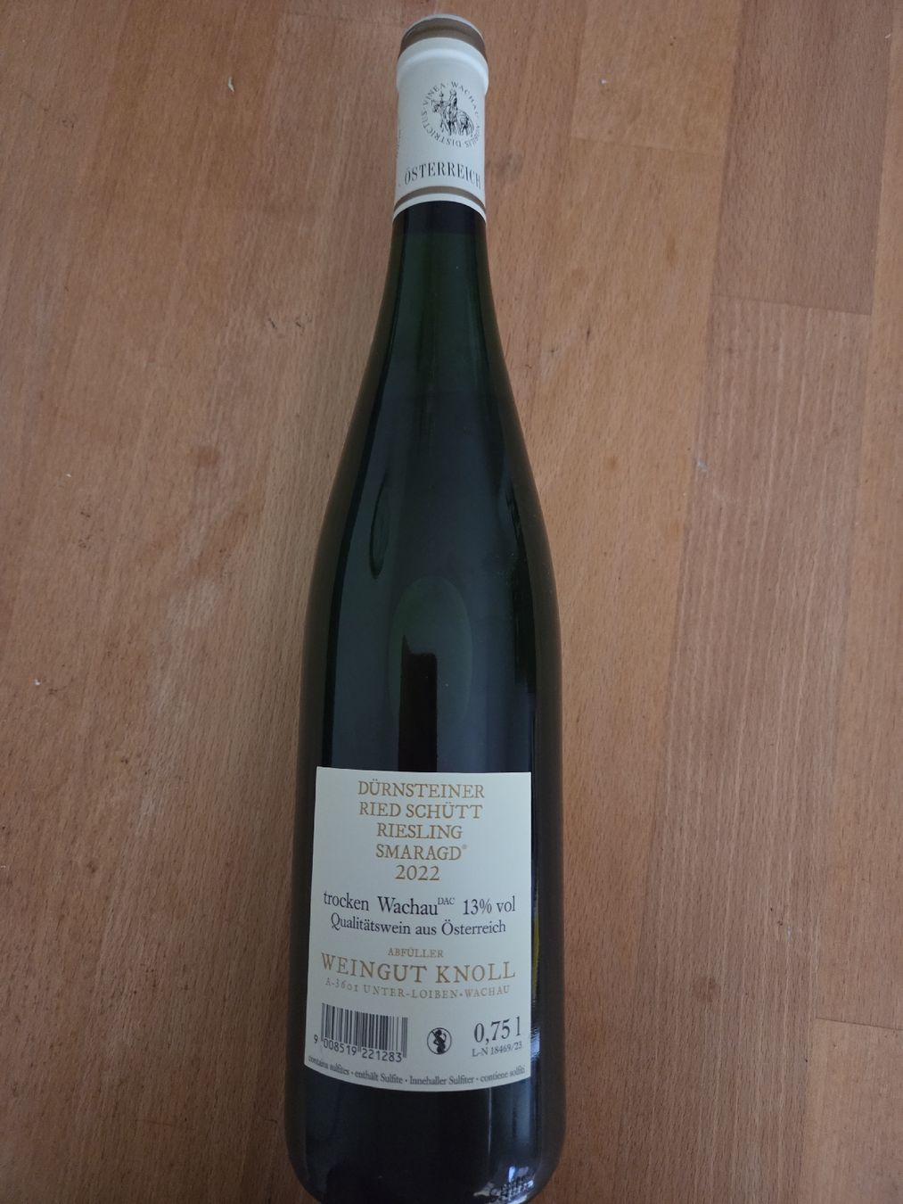 Weingut Knoll Riesling Ried Schutt Smaragd 2022 neu (Neu (gemäss ...