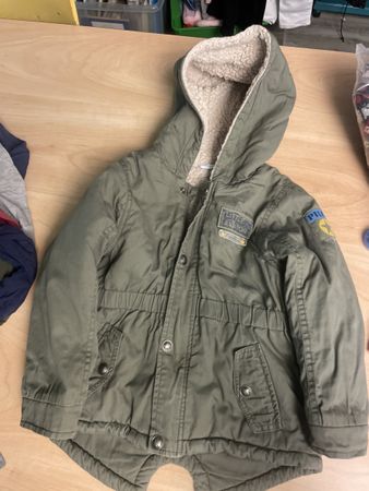 Khaki Herbst Jacke, Smile, Grösse 98, Top Zustand!