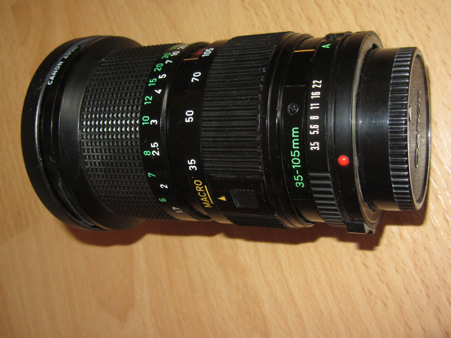 Canon Obiettivi: CANON Drehzoom FD 30-105 / 1:3.5 mit Macro – Usato da Beringen venduto da bimbo1109 1