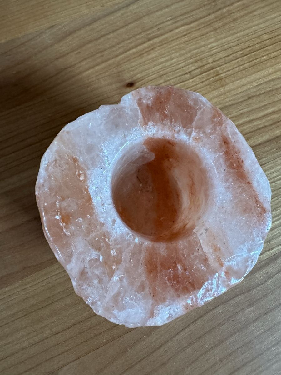 Tutte le decorazioni: Salzstein Teelicht Himalaya – Usato da Therwil venduto da rowe-spezial 2