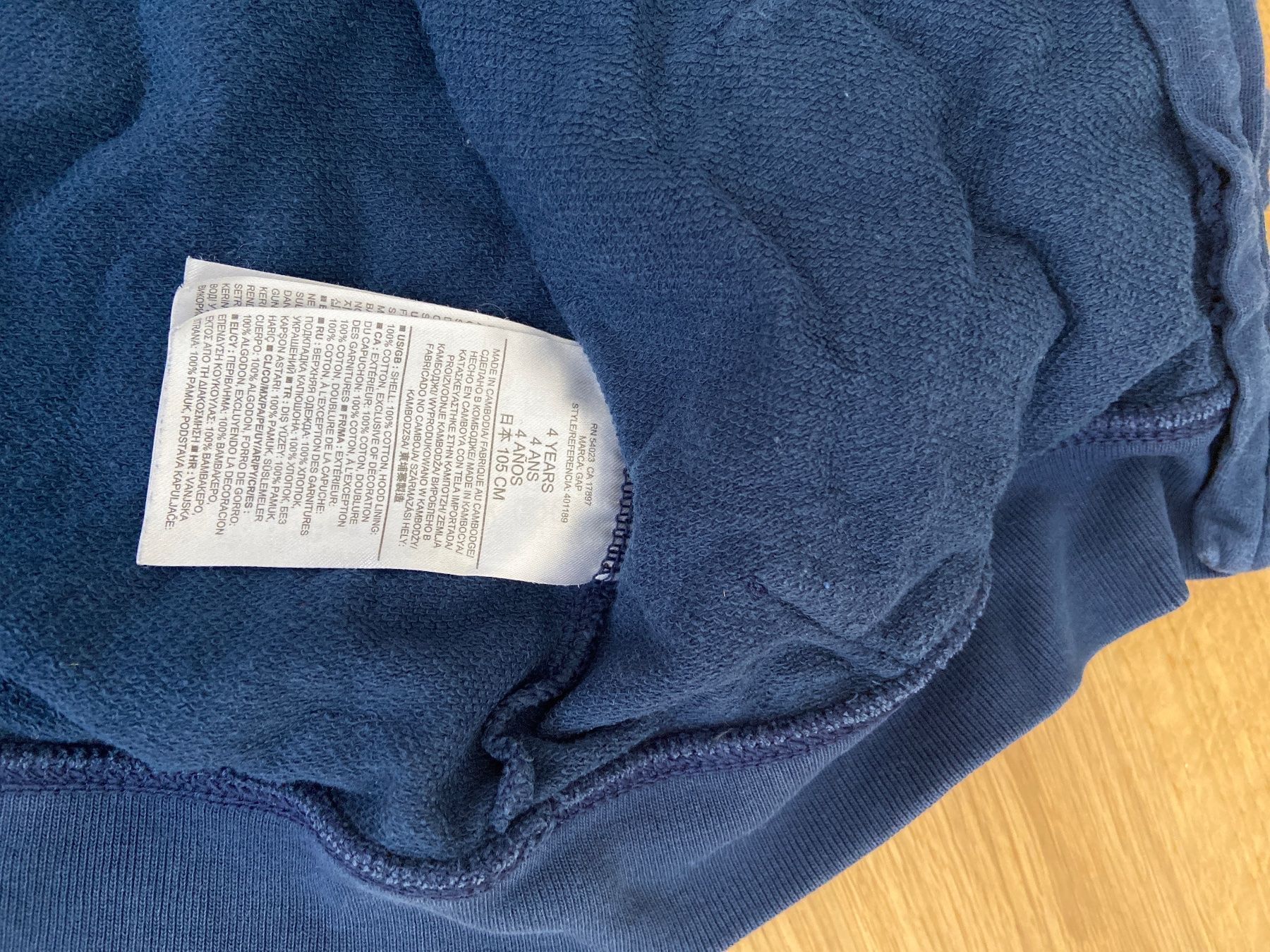 Gap Maglioni & Felpe: Gap Hoodie / Pullover mit Reissverschluss 4J – Usato da Zollikerberg venduto da Boston1981 3