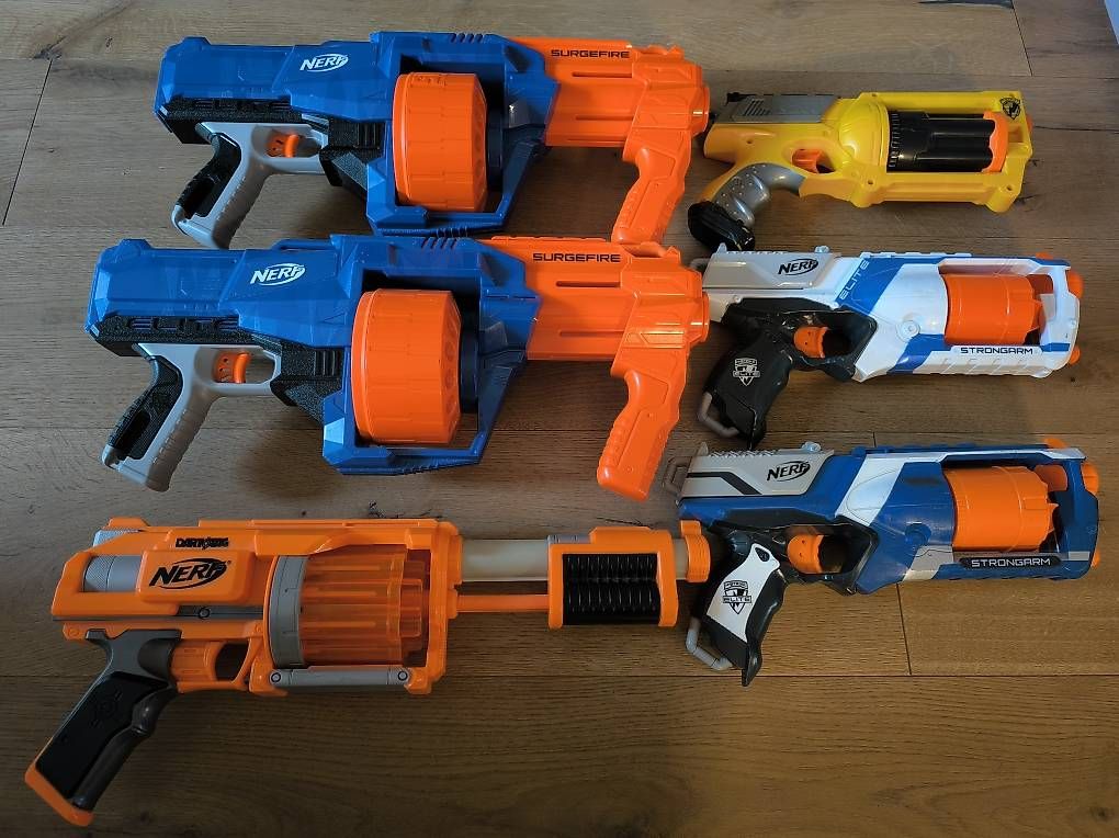 Nerf Giocattoli: Nerf Sammlung – Usato da Burgdorf venduto da Glizzy 2