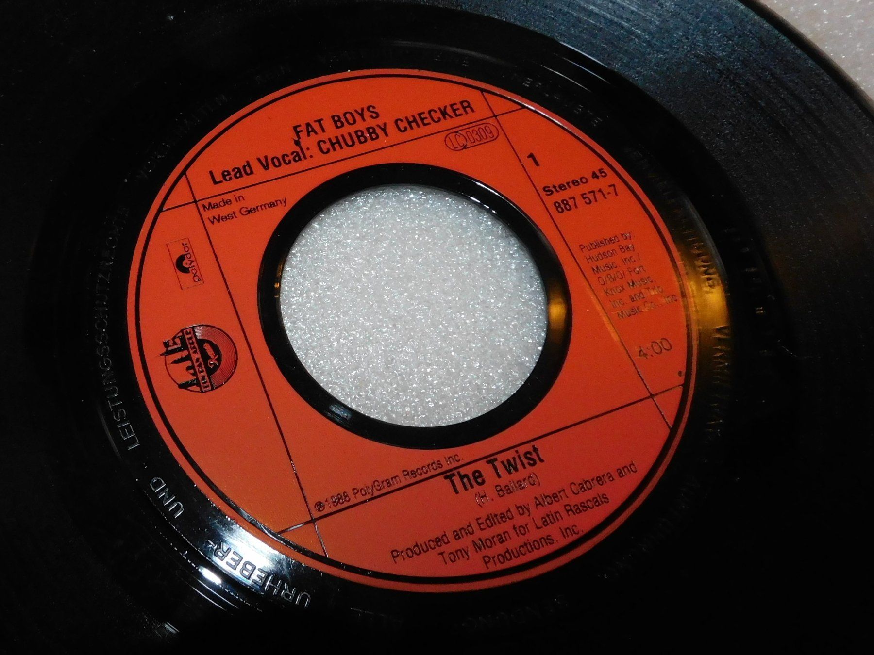 Schallplatten: Single Schallplatten 2 x Fat Boys - Chubby Checker 1988 – Gebraucht aus Sursee von 76 2