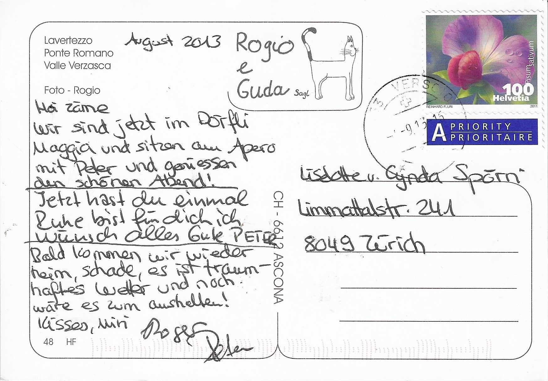 Cartoline postali: Lavertezzo TI – Usato da Rothrist venduto da Stranglehold 1