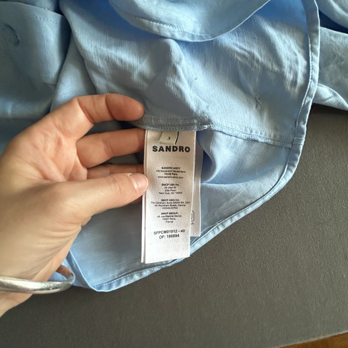 Sandro Camicette: Chemise courte Sandro – Usato da Renens VD venduto da Kro0601 5