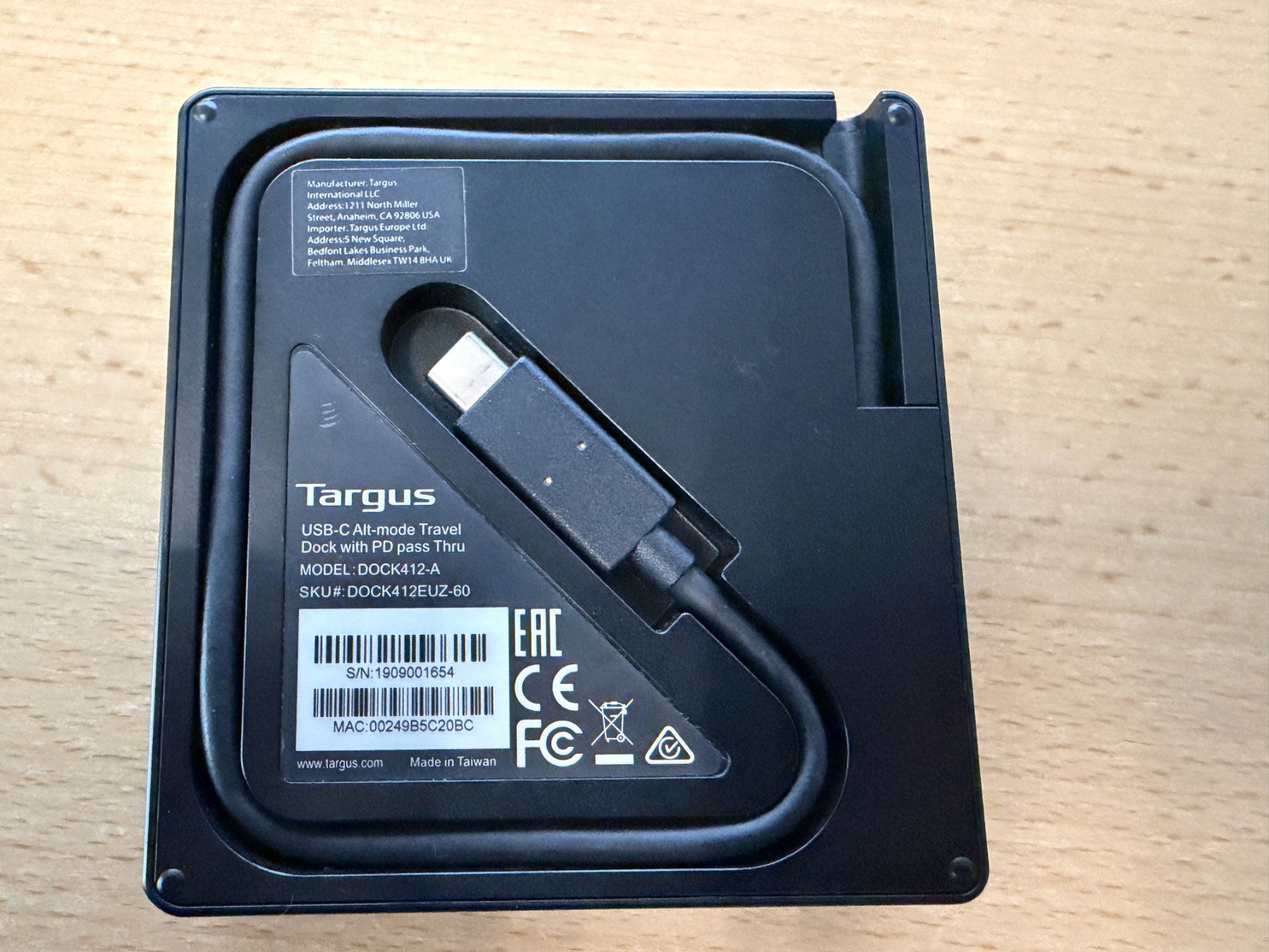 Targus Docking station: TARGUS USB-C Travel Dock – Usato da Winkel venduto da PWo_Rueti 3