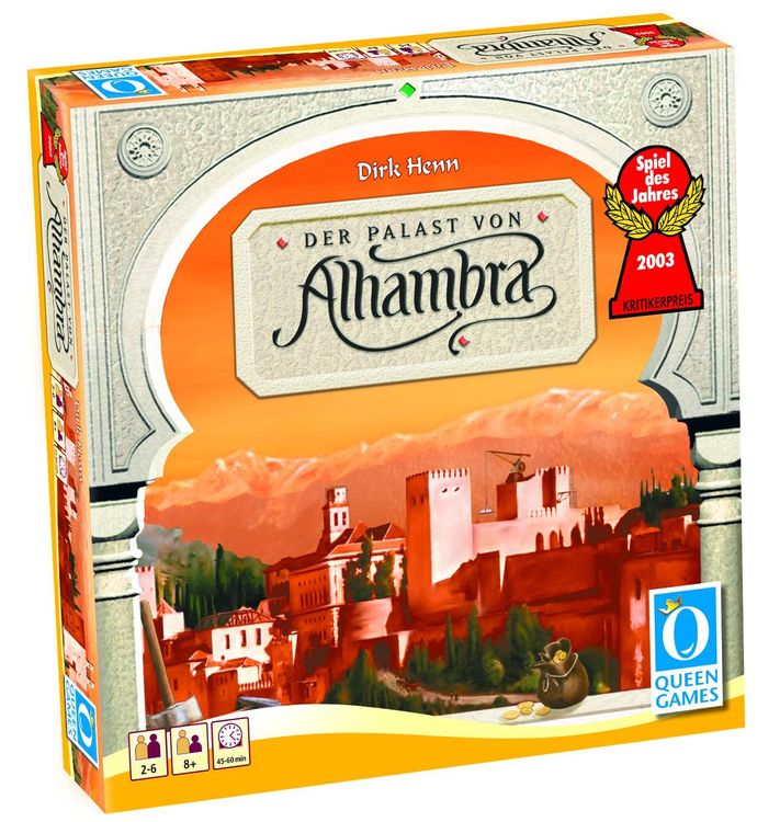 Der Palast von Alhambra - Queen Games 6026, 2003 *NEU in OVP (Neu und ...