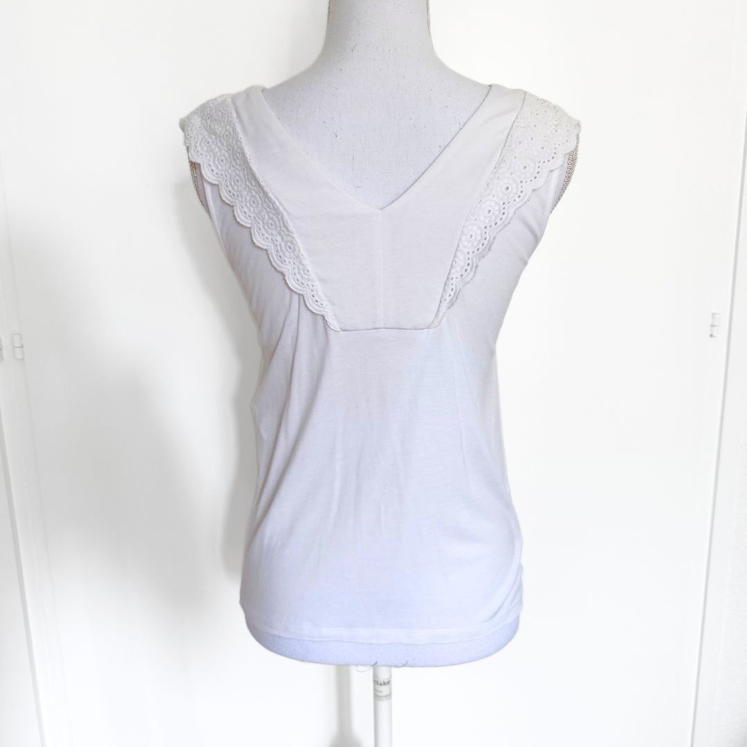 Nafnaf Tops: NAF NAF Top Blanc - Taille XS – Gebraucht aus Vevey von secondlifevevey 2